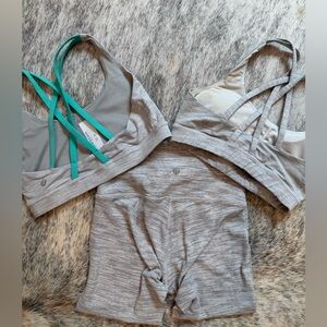 Lululemon BUNDLE leggings and 2 energy bras